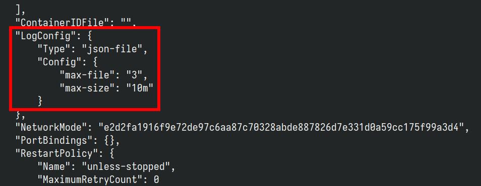 Get detailed information about the container.