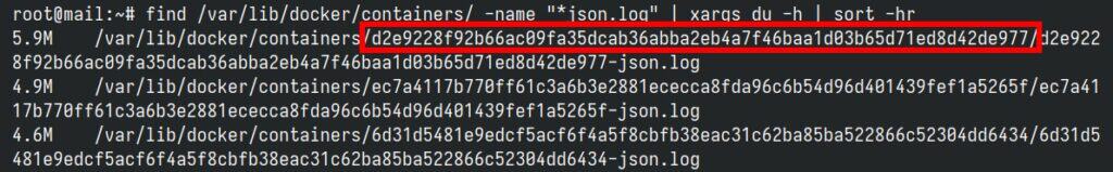 Find Docker’s container name by Its ID.